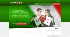 Desktop Screenshot of italiancourse123.com